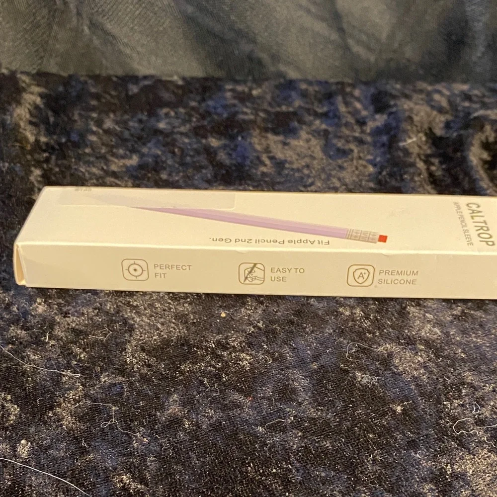 Premium Silicone Pencil Case fits Apple Pencil 2nd Generation - Purple